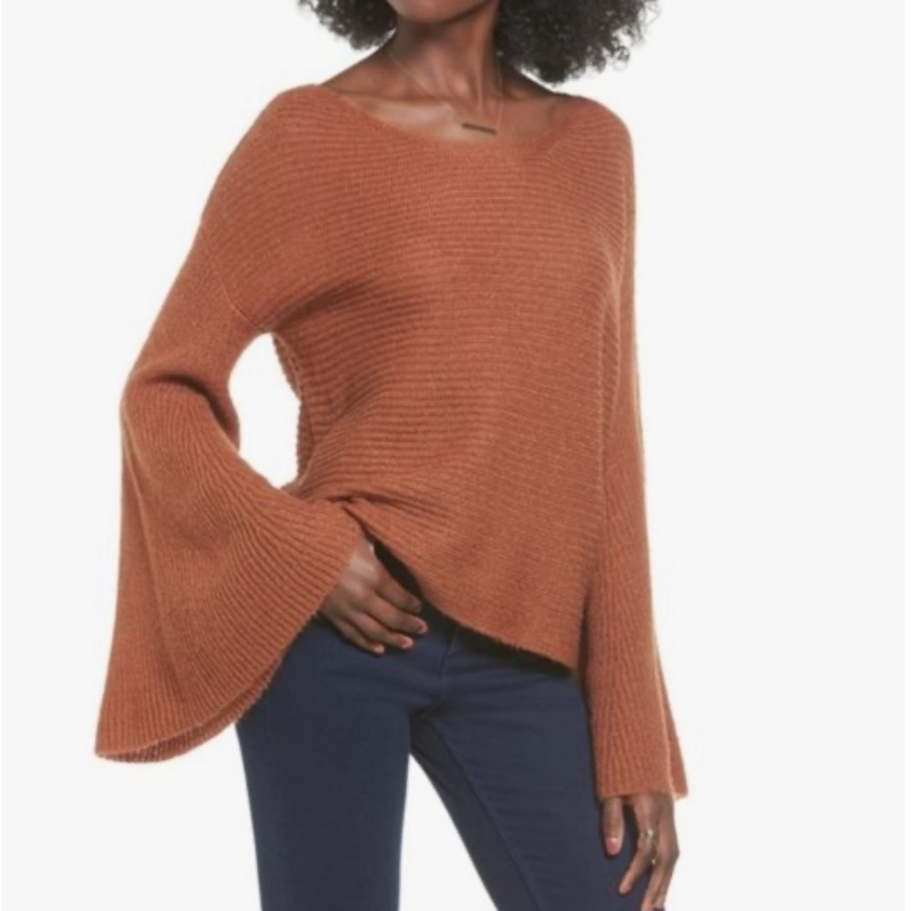 Nordstrom BP Rust Bell sleeve sweater